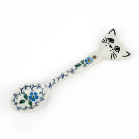 Łyżeczka kotek H19, 13,8 cm <br> 2089 Niezapominajki